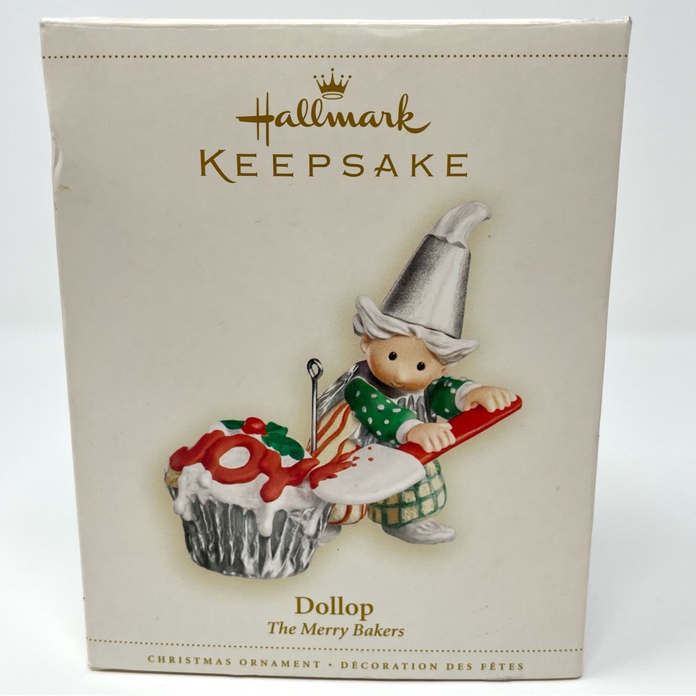 Hallmark Keepsake The Merry Bakers: Dollop Christmas Ornament 2006 Collectible